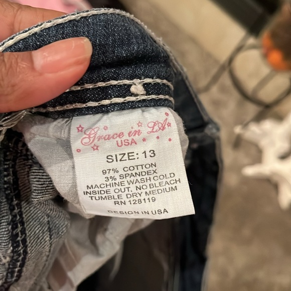 Grace In LA jeans. Size 13 - Picture 5 of 7